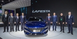 현대차, 중국 전용 스포티 세단 '라페스타' 첫 공개 