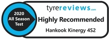 한국타이어 '키너지 4S 2', 유럽 타이어 전문지 테스트 '매우 추천' 등급 획득
