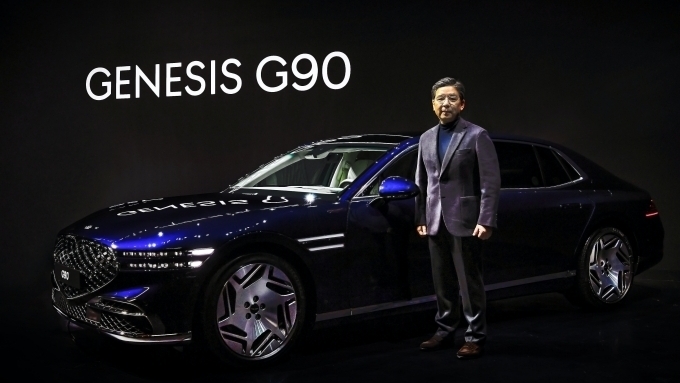 장재훈 사장 "제네시스 G90 글로벌시장서 2만대 판매 자신"