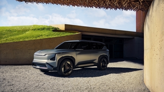 기아, 전동화 SUV '콘셉트 EV5' 세계 최초 공개