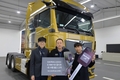 만트럭버스코리아, '뉴 MAN TGX 옵티뷰' 1호차 고객 전달