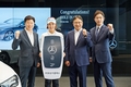 HS효성더클래스, KLPGA 홀인원 부상 벤츠 'E 200' 전달식 진행