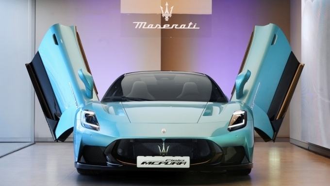 "레이싱 DNA" 마세라티, 슈퍼 스포츠카 MCPURA 국내 첫 공개