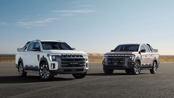 KGM, 차세대 픽업트럭 차명 '무쏘'로 확정