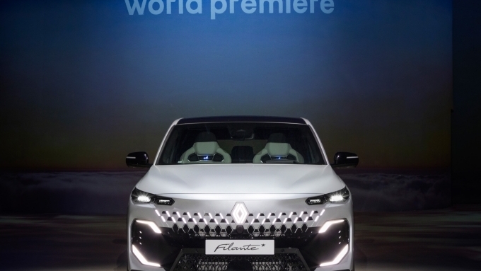 르노코리아, 플래그십 크로스오버 '필랑트' 전 세계 최초 공개…3월 국내 출격