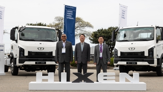 타타대우모빌리티, 도심형 중형트럭 '하이쎈' 출시…"기동성·적재 성능↑"