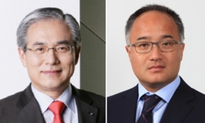 김효준 BMW그룹 코리아 대표이사 회장 내정자(왼쪽)와 한상윤 신임 사장 내정자