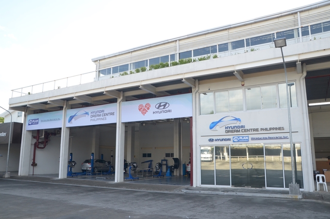 필리핀에 개관한 현대드림센터 5호 전경.