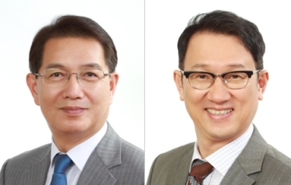 권문식 부회장(왼쪽)과 서정식 전무