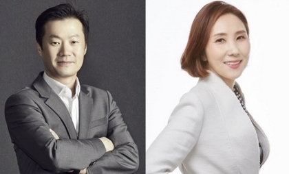 왼쪽부터 이상국 세일즈 부문 총괄 부사장, 조명아 네트워크&트레이닝 아카데미 총괄 부사장