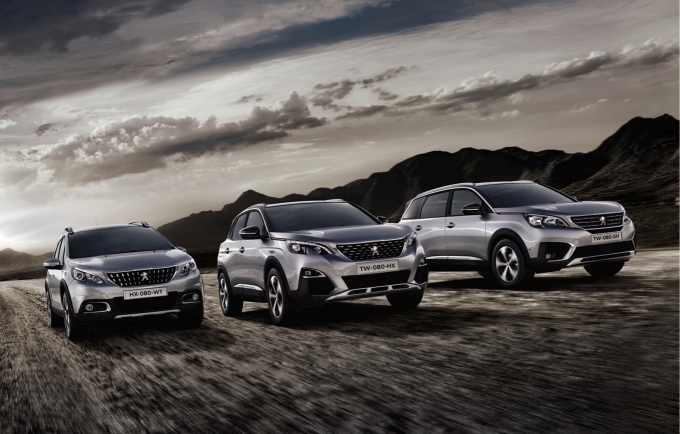 2019년형 푸조 SUV 라인업