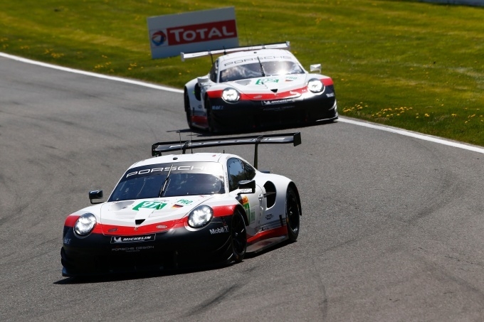 포르쉐 911 RSR, 포르쉐 GT 팀 (92), 마이클 크리스텐슨(DK), 케빈 에스터 (F), 포르쉐 GT 팀 (91), 장마리아 브루니 (I), 리차드 리에츠 (A)