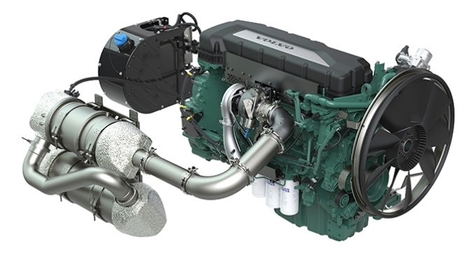 볼보건설기계의 DPF(Diesel Particulate Filter) 기술을 적용한 엔진 시스템