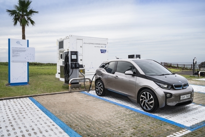 BMW 제주 e-고팡 충전소