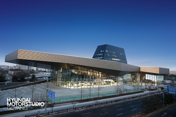 현대 모터스튜디오 고양 전경