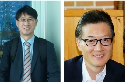 장관 표창을 수상한 한국바스프㈜ 전정일 석유화학 사업부문 사업부장(좌), 전성국 울산화성공장 안전환경 품질 팀장(우)