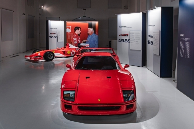 페라리 지아니 아그넬리 온라인 전시회 페라리 F40