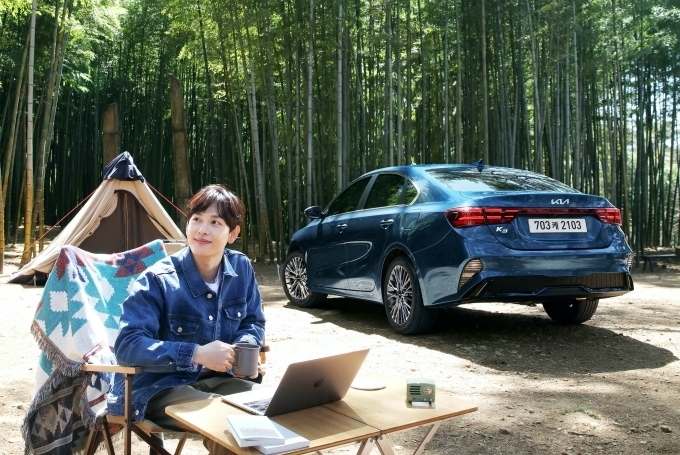 더 뉴 K3와 TV광고 모델 배우 임시완