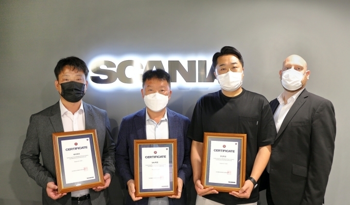 지난 27일 진행된 스카니아코리아의 ‘우수 특장업체 선정 프로그램’ 협업식