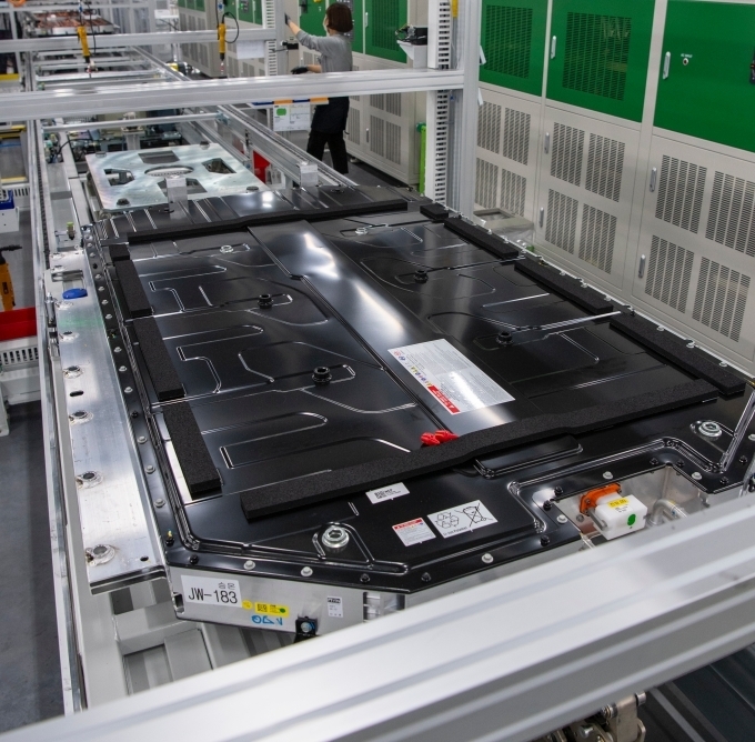 현대모비스가 설계 및 생산하고 있는 배터리시스템 BSA(Battery System Assembly)