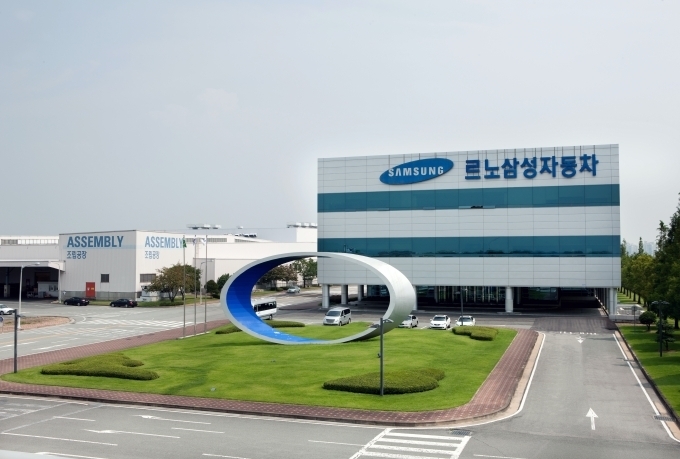 르노삼성자동차 부산공장 전경