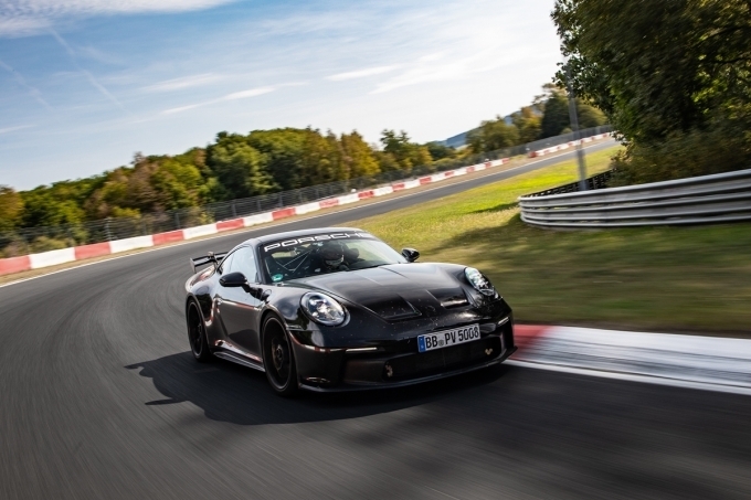 포르쉐 신형 911 GT3에 탑재된 미쉐린 타이어
