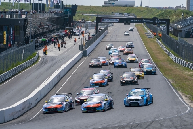 2021 TCR유럽 경기장면