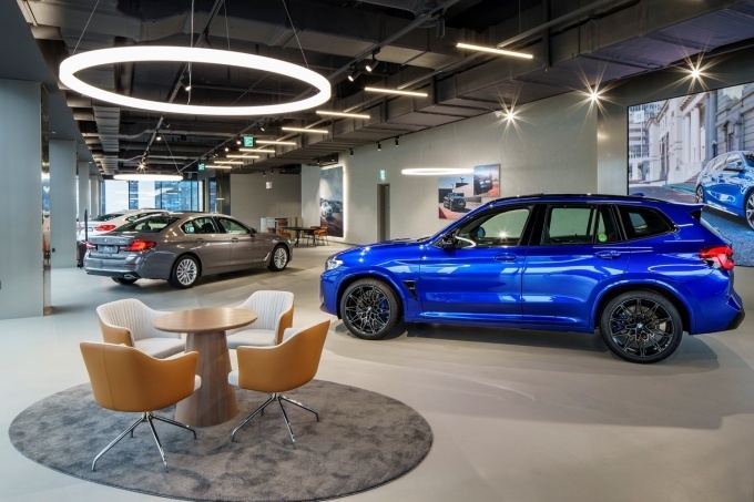 BMW 계양 전시장 2층 쇼룸