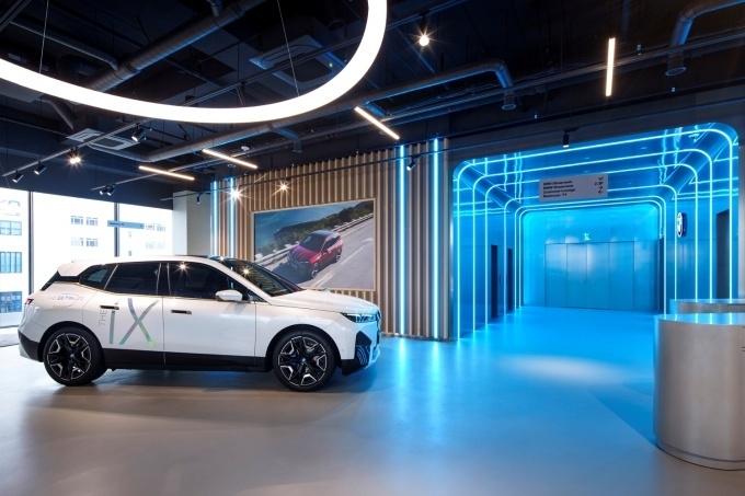 BMW 계양 전시장 3층 BEV 전시