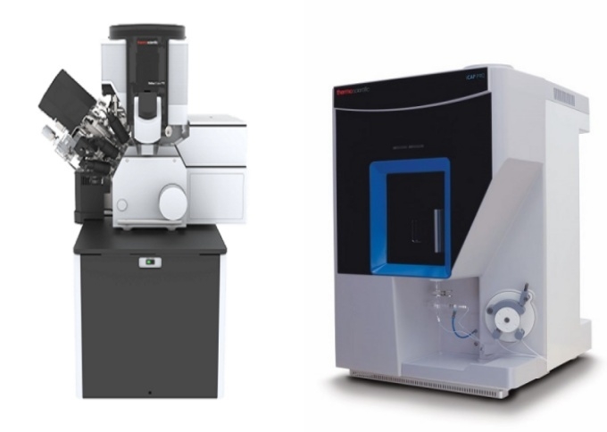 (왼쪽부터)Helios 5 Laser PFIB, ICP-OES