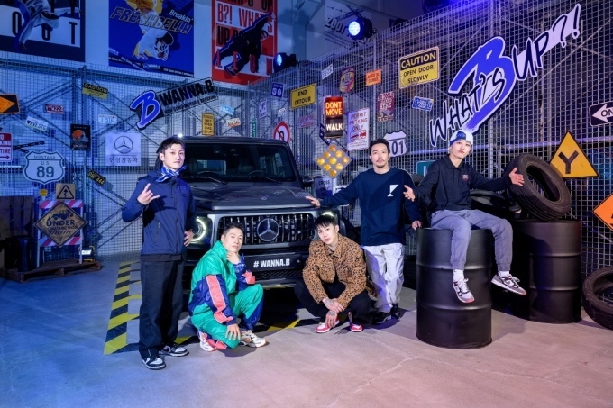 왓츠 업 비 이벤트 라인업(좌측부터 박민혁(ZOOTY ZOOT), 페이머스(Famous), 박재범(Jay Park), 김종호(LEON), 전지예(FRESHBELLA))