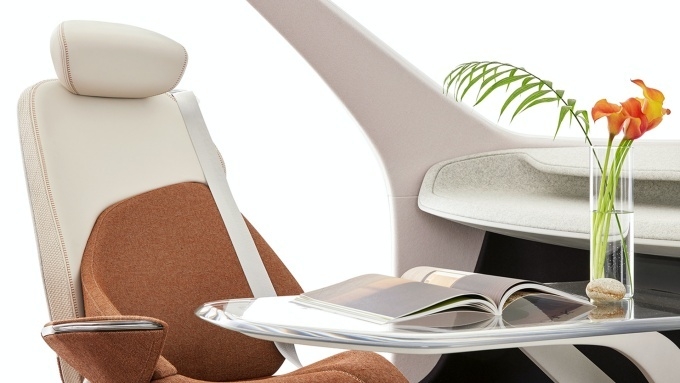 현대트랜시스에서 전시한 “Shift to regenerative mobility” 자율주행 컨셉시트