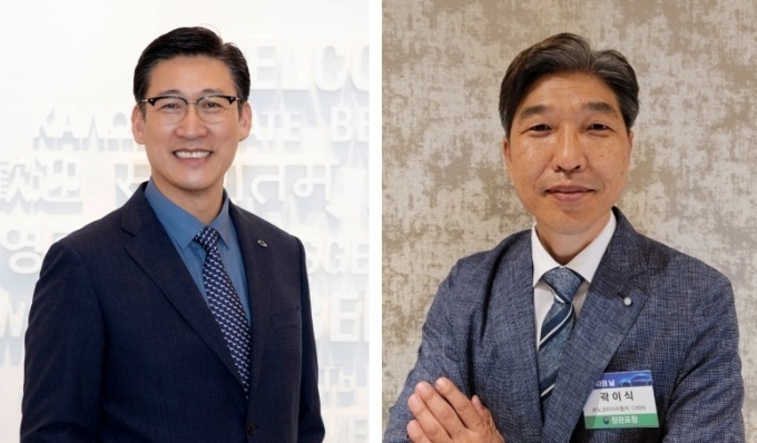 최성규 르노코리아 연구소장(왼쪽)과 곽이식 디렉터