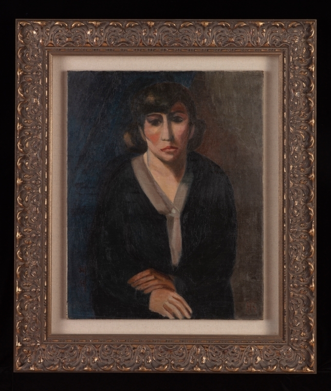 나혜석, 자화상, 1928년경, 수원시립아이파크미술관 (수원시립아이파크미술관)