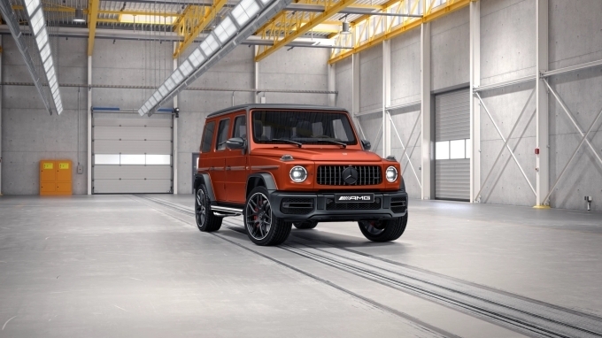 메르세데스-AMG G 63 마그노 히어로 에디션 산 호세 오렌지 마그노