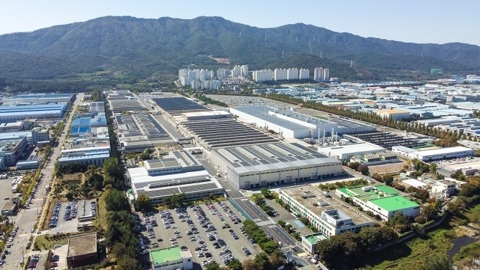 GM 창원공장 전경