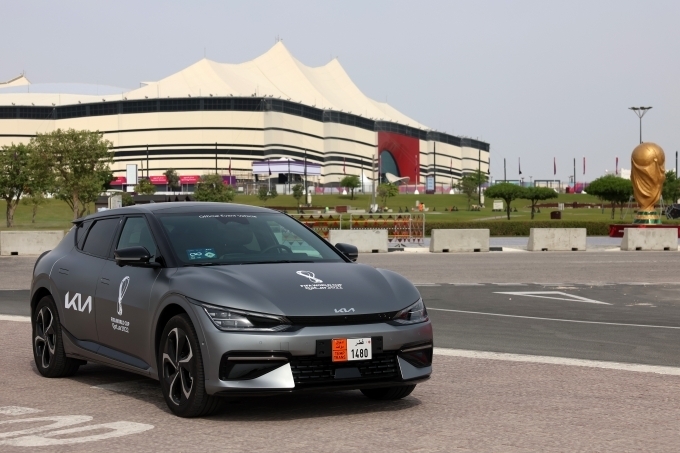 2022 월드컵 공식 지원 차량 기아 EV6 GT-Line