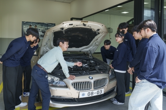 아주자동차대학교 BMW 어프렌티스 전용 교육장