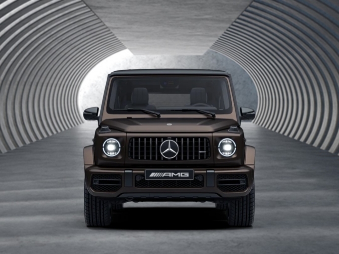 메르세데스-AMG G 63 헤리티지 에디션 G 마누팍투어 시트린 브라운 마그노