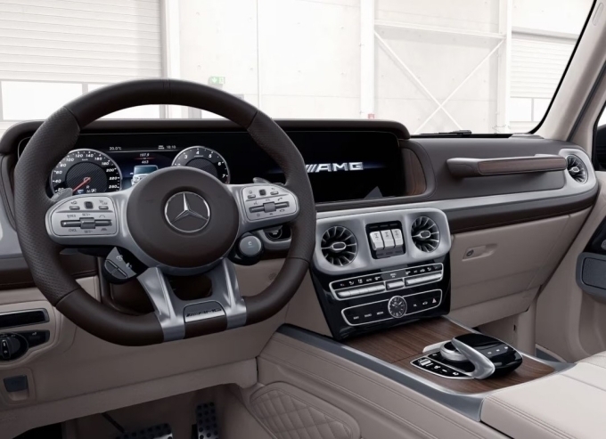 메르세데스-AMG G 63 헤리티지 에디션 인테리어