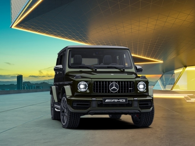메르세데스-AMG G 63 헤리티지 에디션 G 마누팍투어 올리브 메탈릭