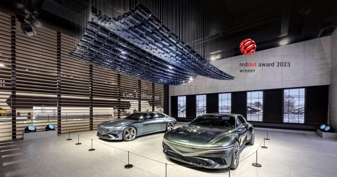 2023 레드닷 디자인 어워드 본상 수상작 ‘2023 서울 모빌리티쇼 제네시스관’