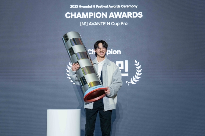 2023 현대 N 페스티벌 N1 클래스 종합 우승자 김규민 드라이버
