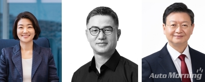 현대차그룹 사장·부사장 승진자. (왼쪽부터) 김혜인 현대자동차 부사장, 전병구 현대카드 사장, 배형근 현대차증권 사장.