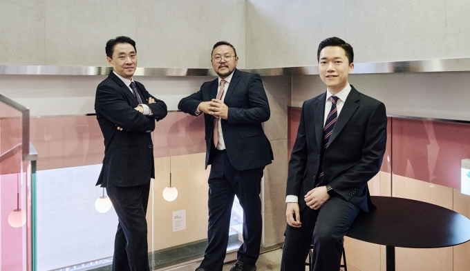 NPR 공동창업자. (왼쪽부터) 윤영준 대표이사, 박영석 수석이사, 장지명 이사