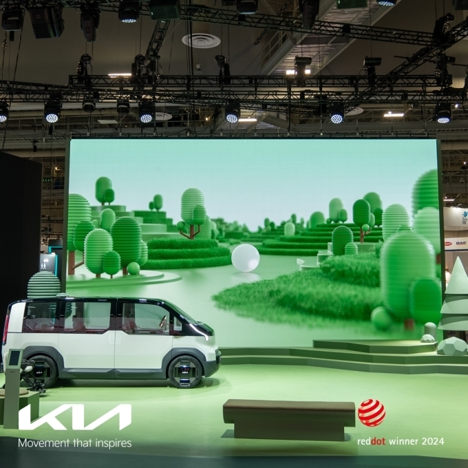 '2024 레드 닷 어워드' 본상 기아 'CES 2024 전시 영상'
