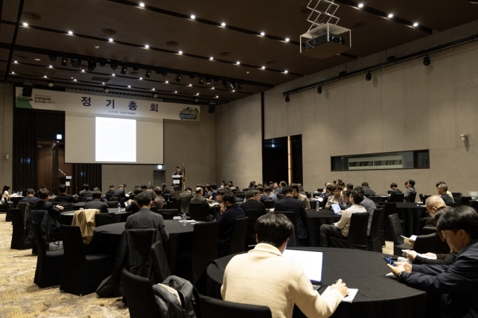 21일 개최된 한국자동차 정기총회 현장