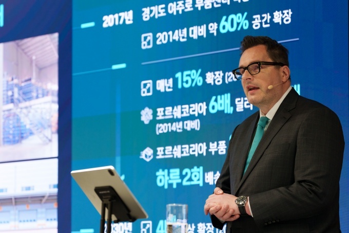 포르쉐코리아 애프터 세일즈 디렉터 홀가 브란트