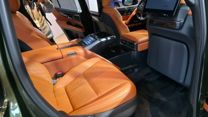 렉서스 플래그십 SUV ‘디 올 뉴 LX 700h’ 4인승 VIP 실내