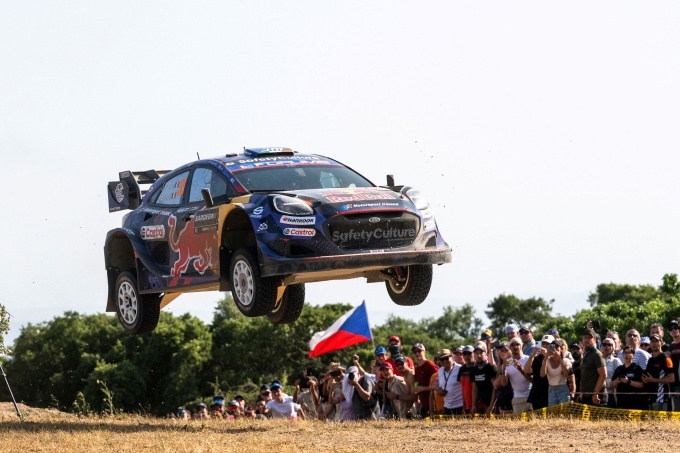 2025 WRC 이탈리아 사르데나 랠리 경기 장면